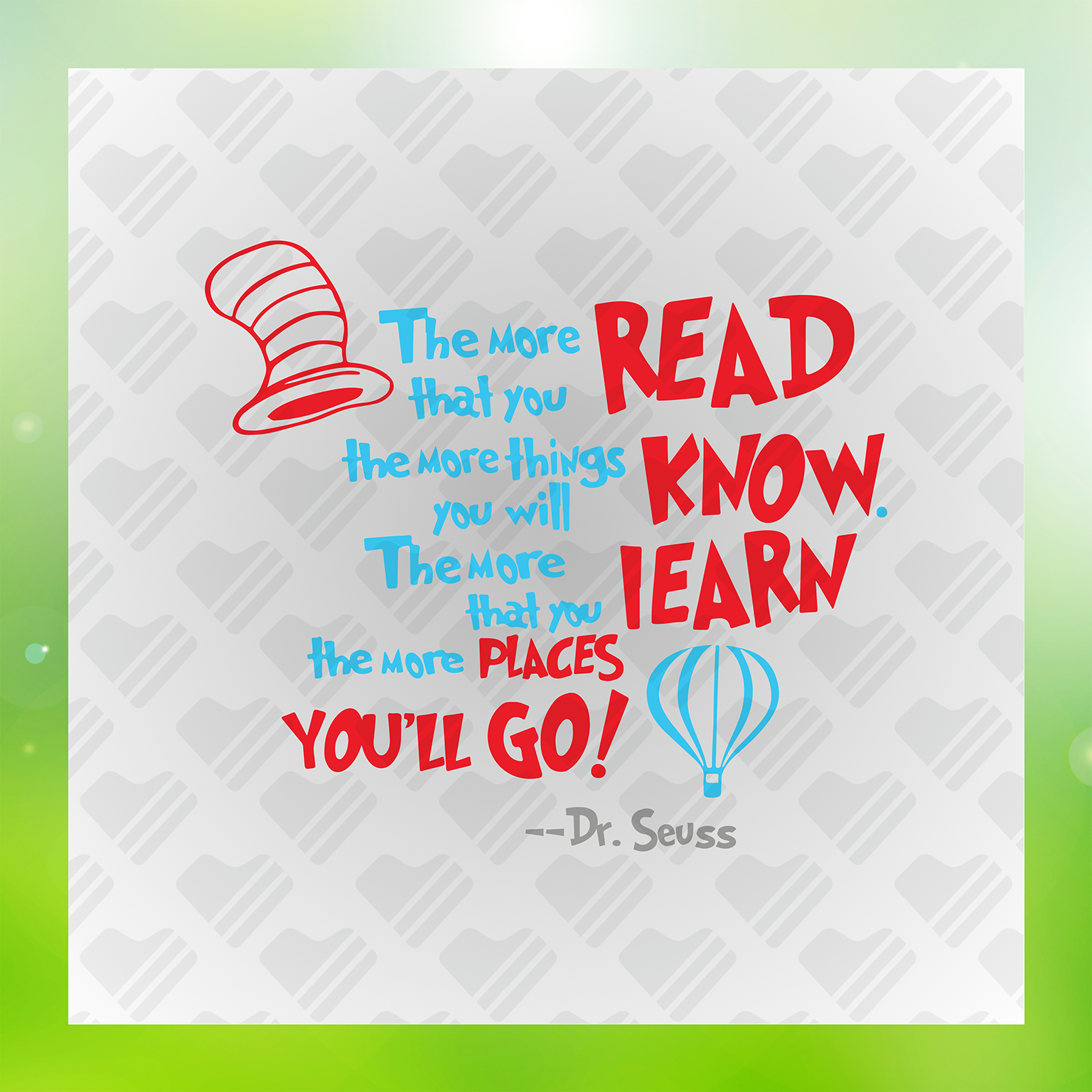 Dr. Seuss Character DTF Transfers #51