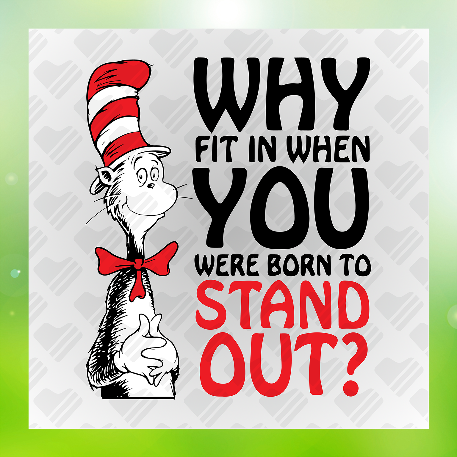 Dr. Seuss Character DTF Transfers #52