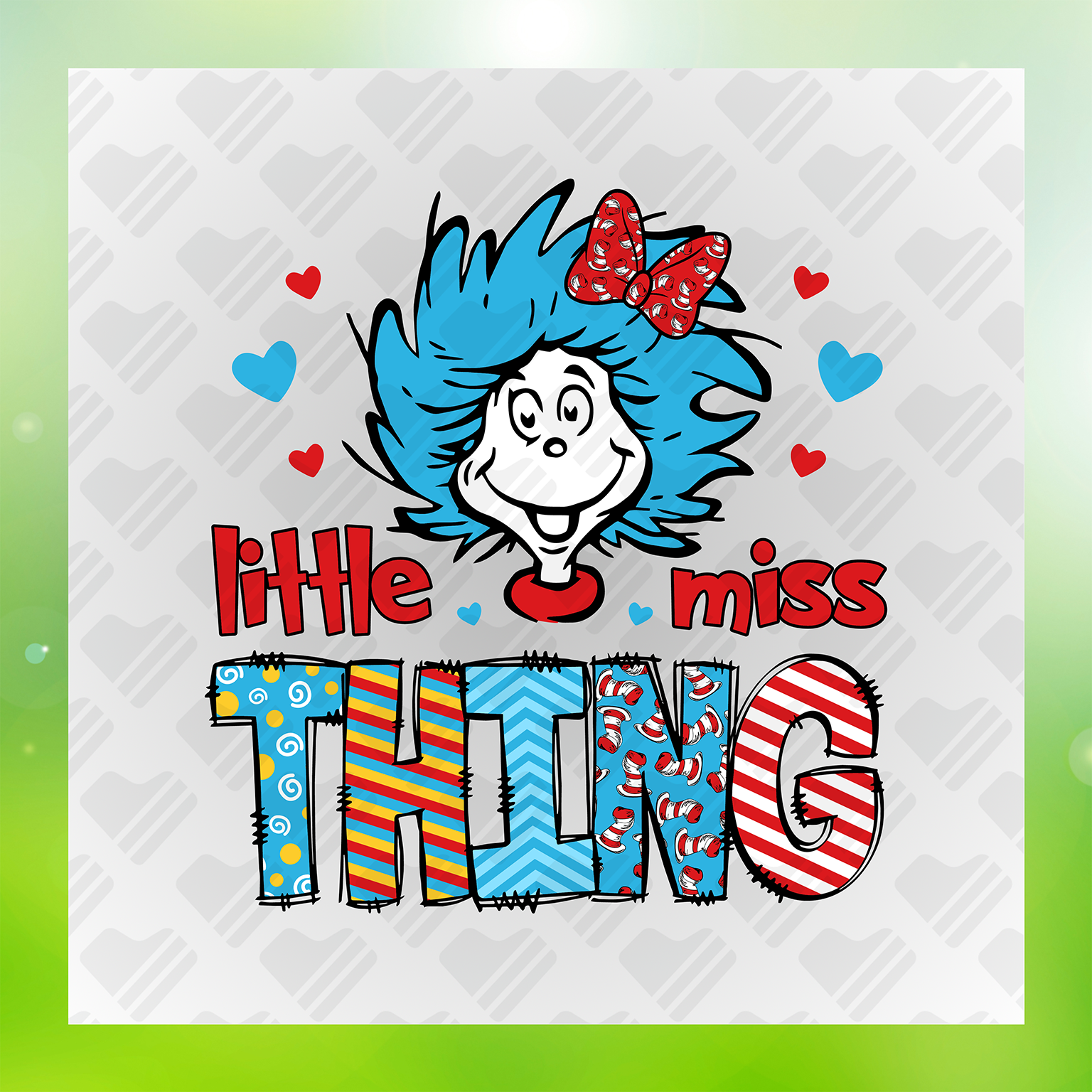 Dr. Seuss Character DTF Transfers #63