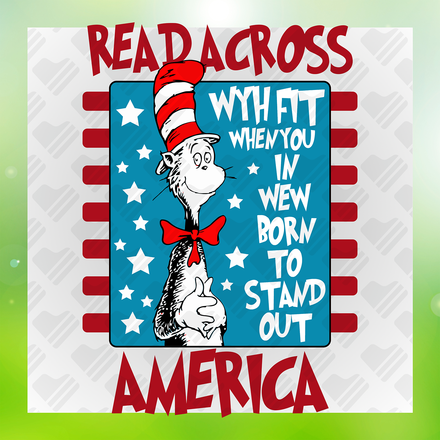 Dr. Seuss Character DTF Transfers #75