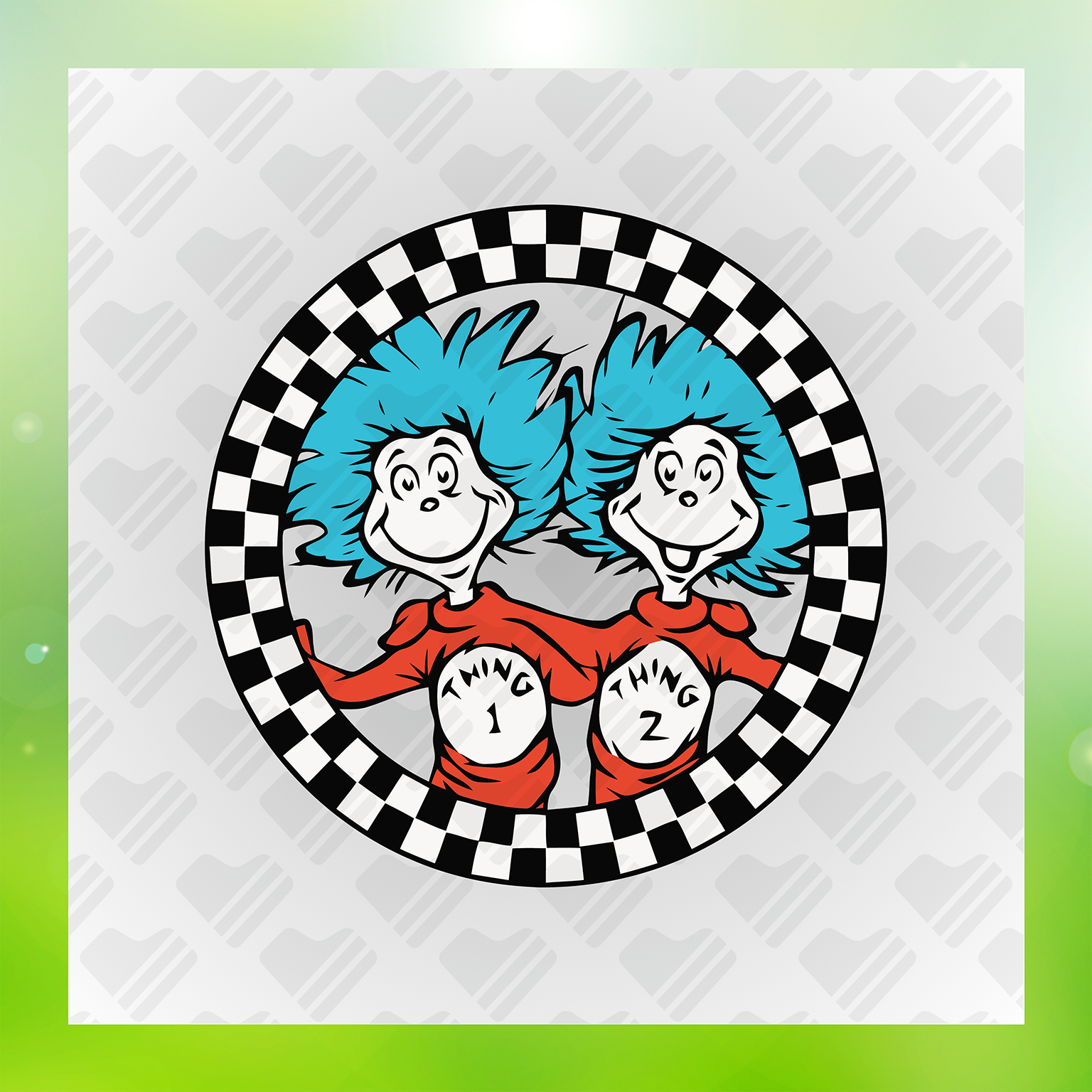 Dr. Seuss Character DTF Transfers #77