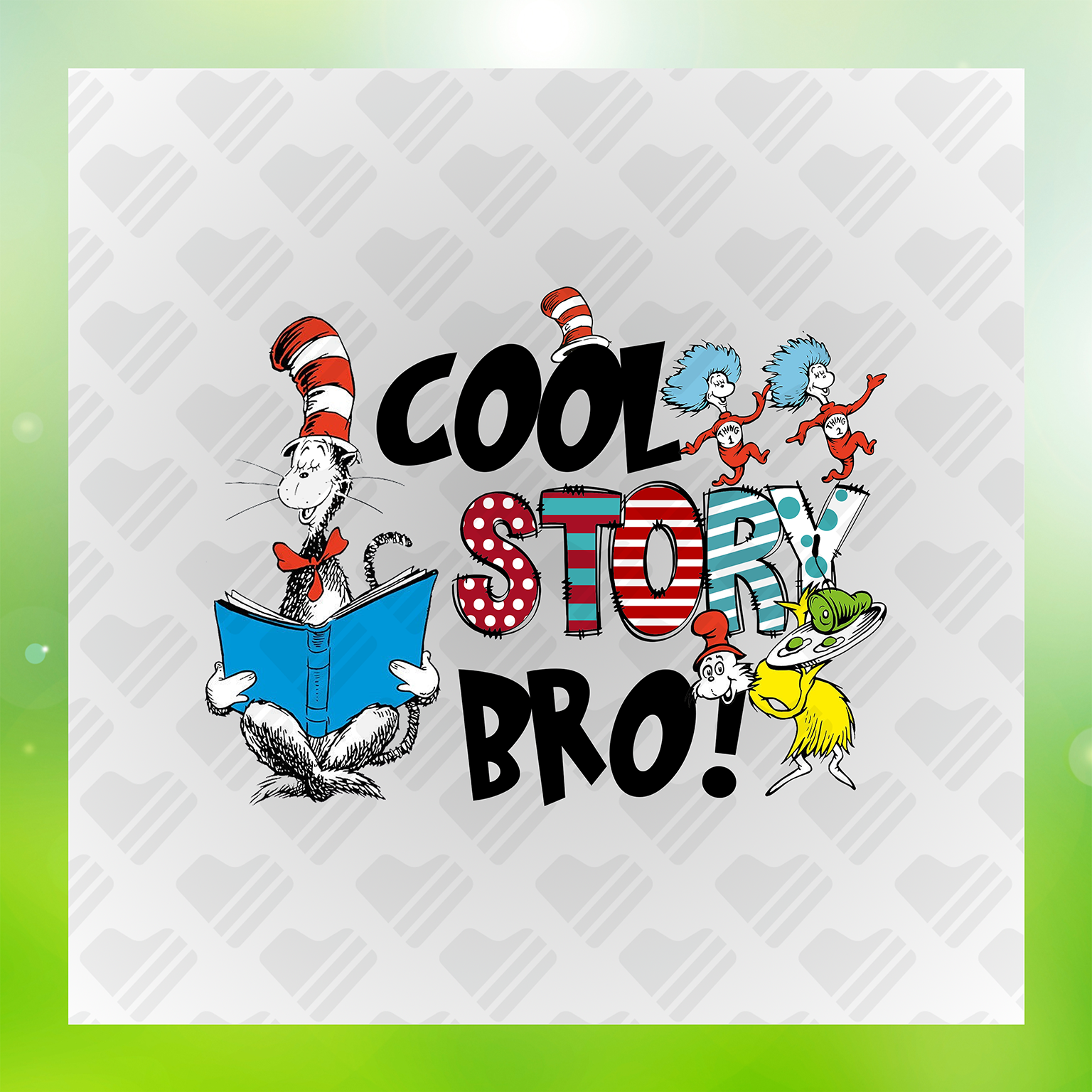 Dr. Seuss Character DTF Transfers #84