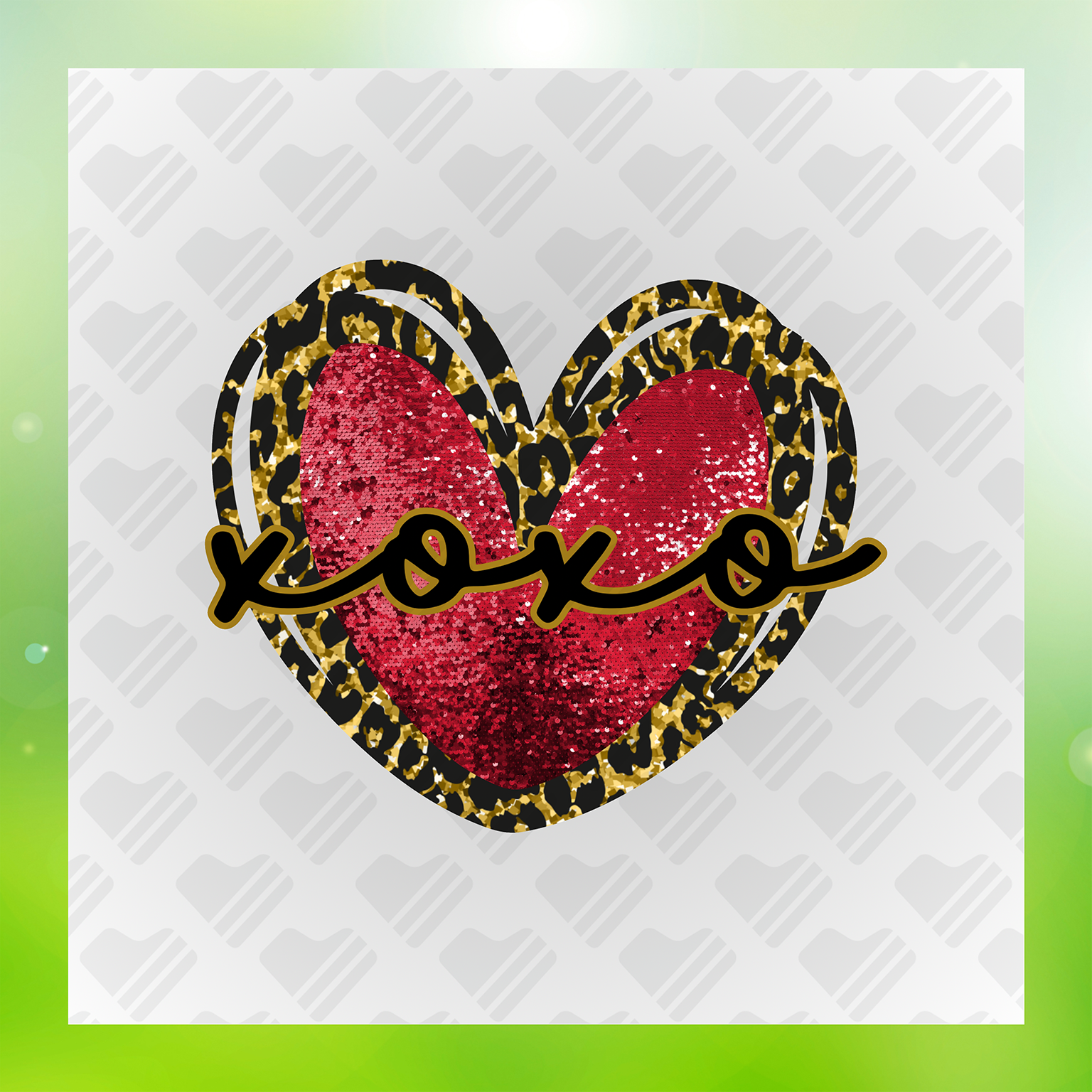 Valentine's Day No Mess Heart Transfer