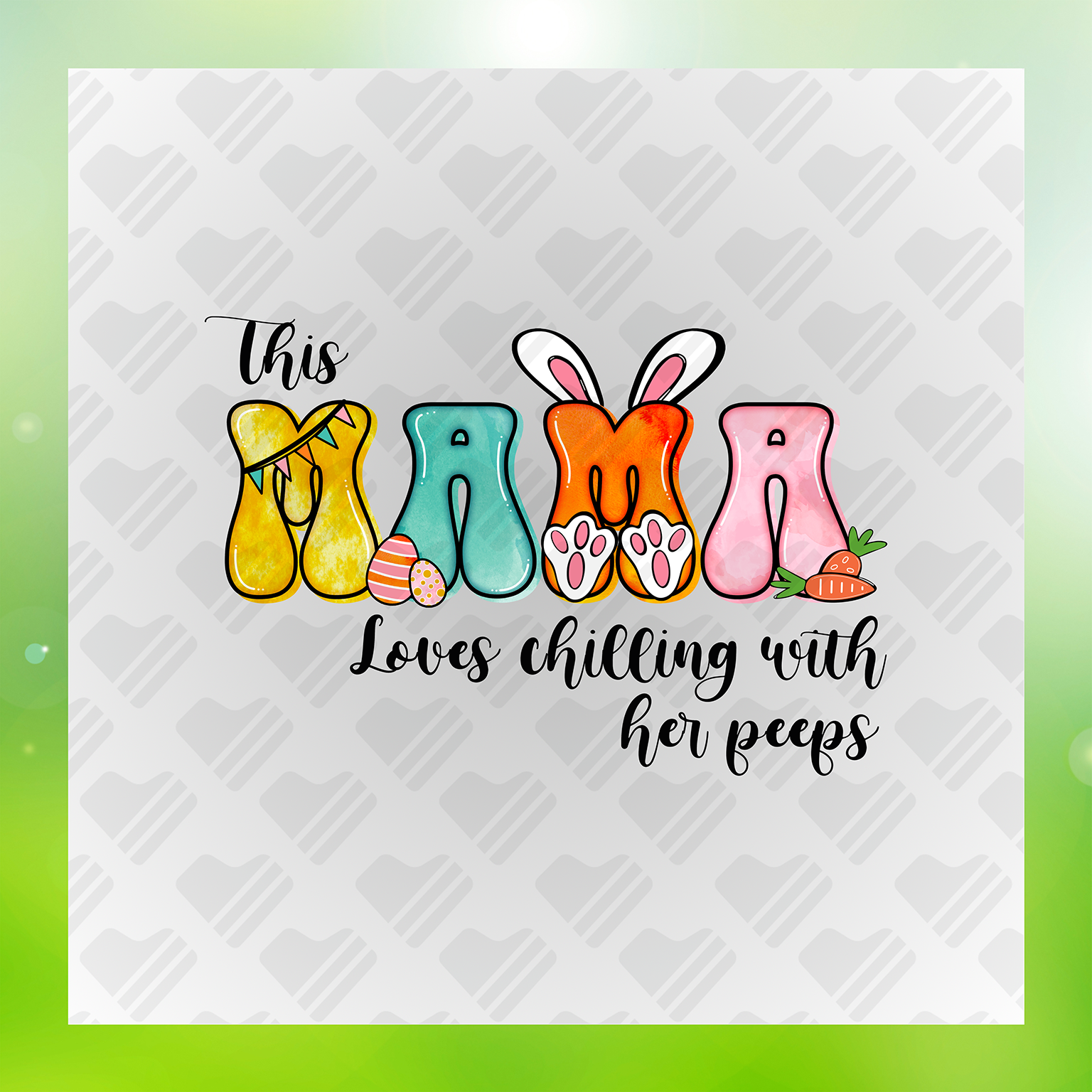 This Mama Loves Chilling Transfer