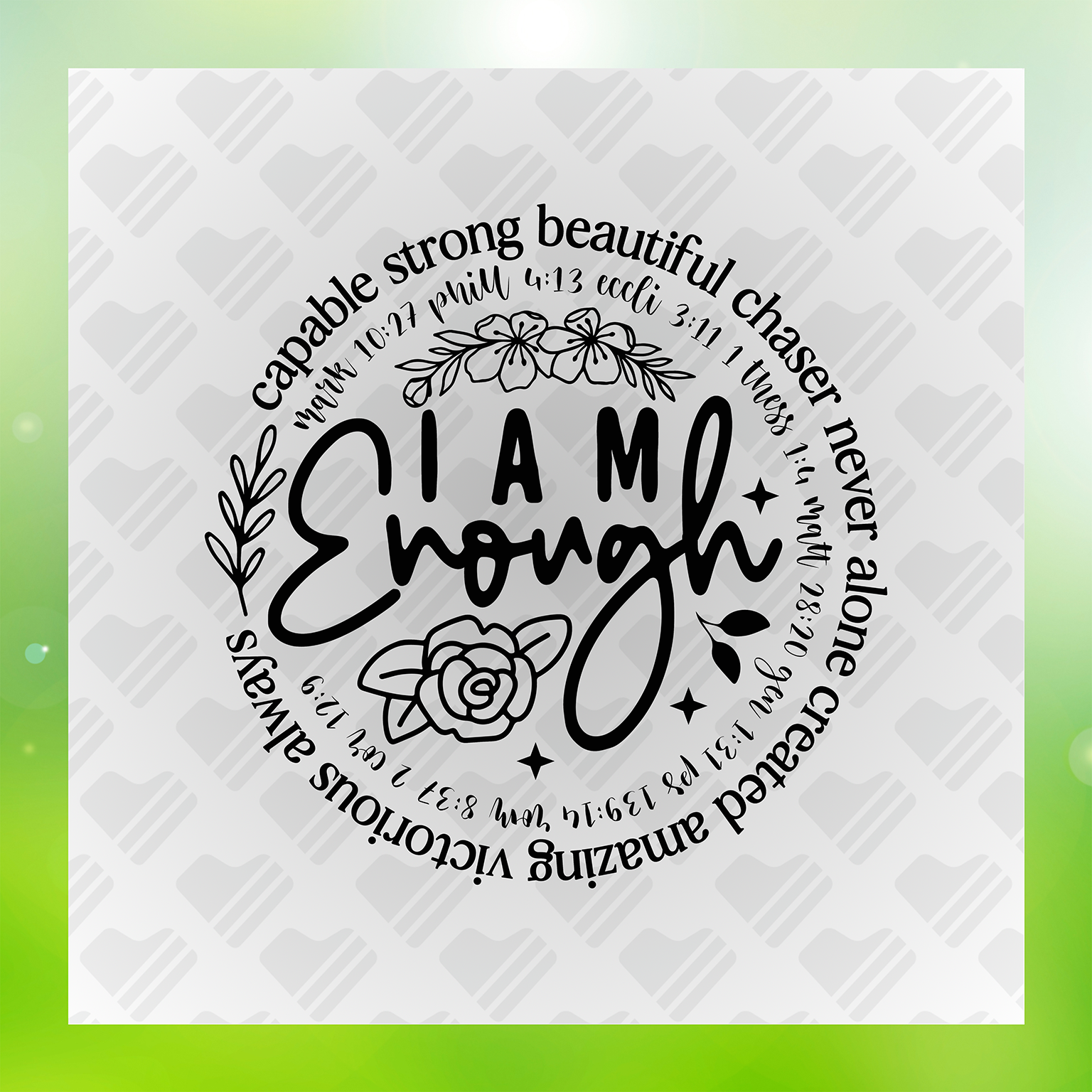 I Am Enough Transfer