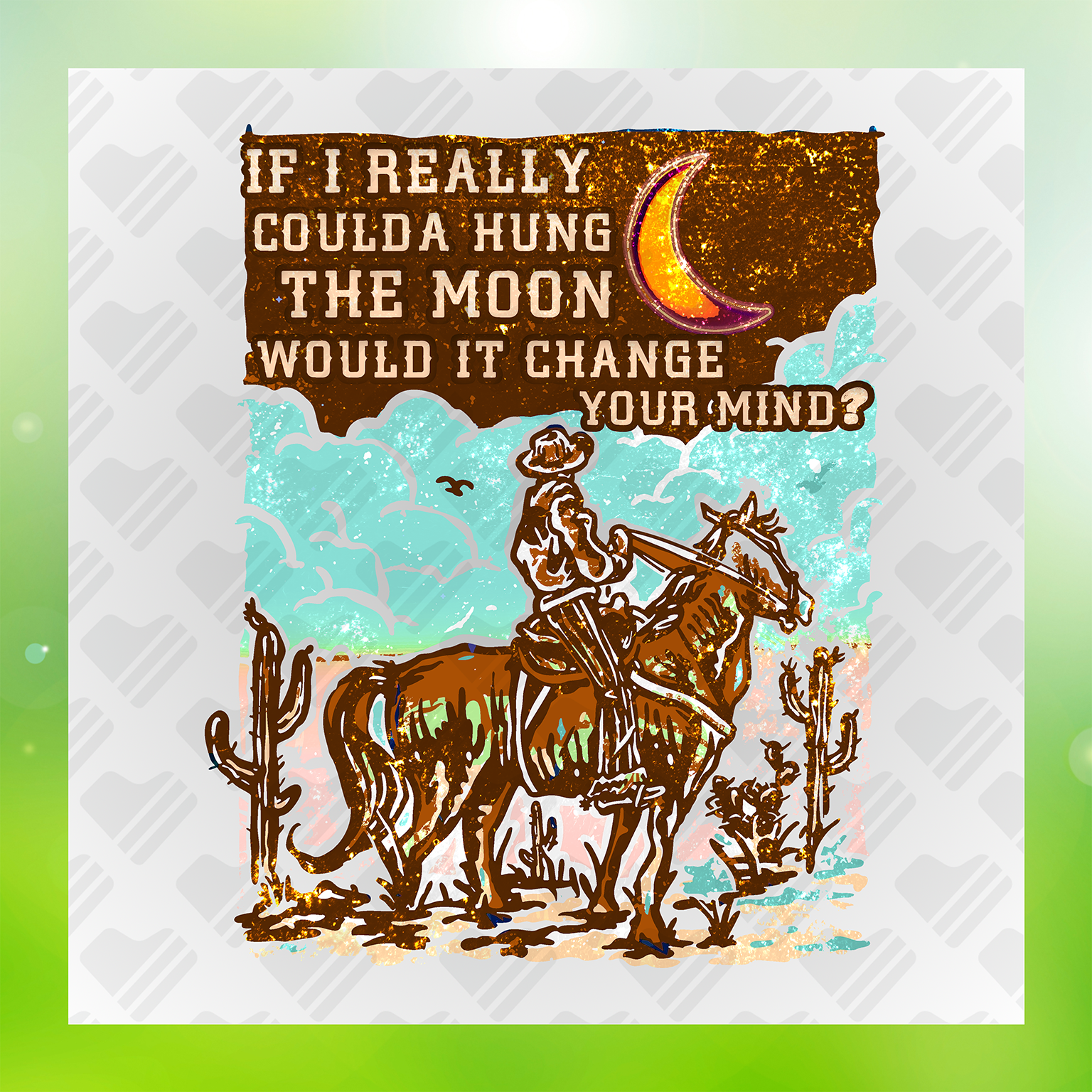 Cowboy Under The Moon Transfer