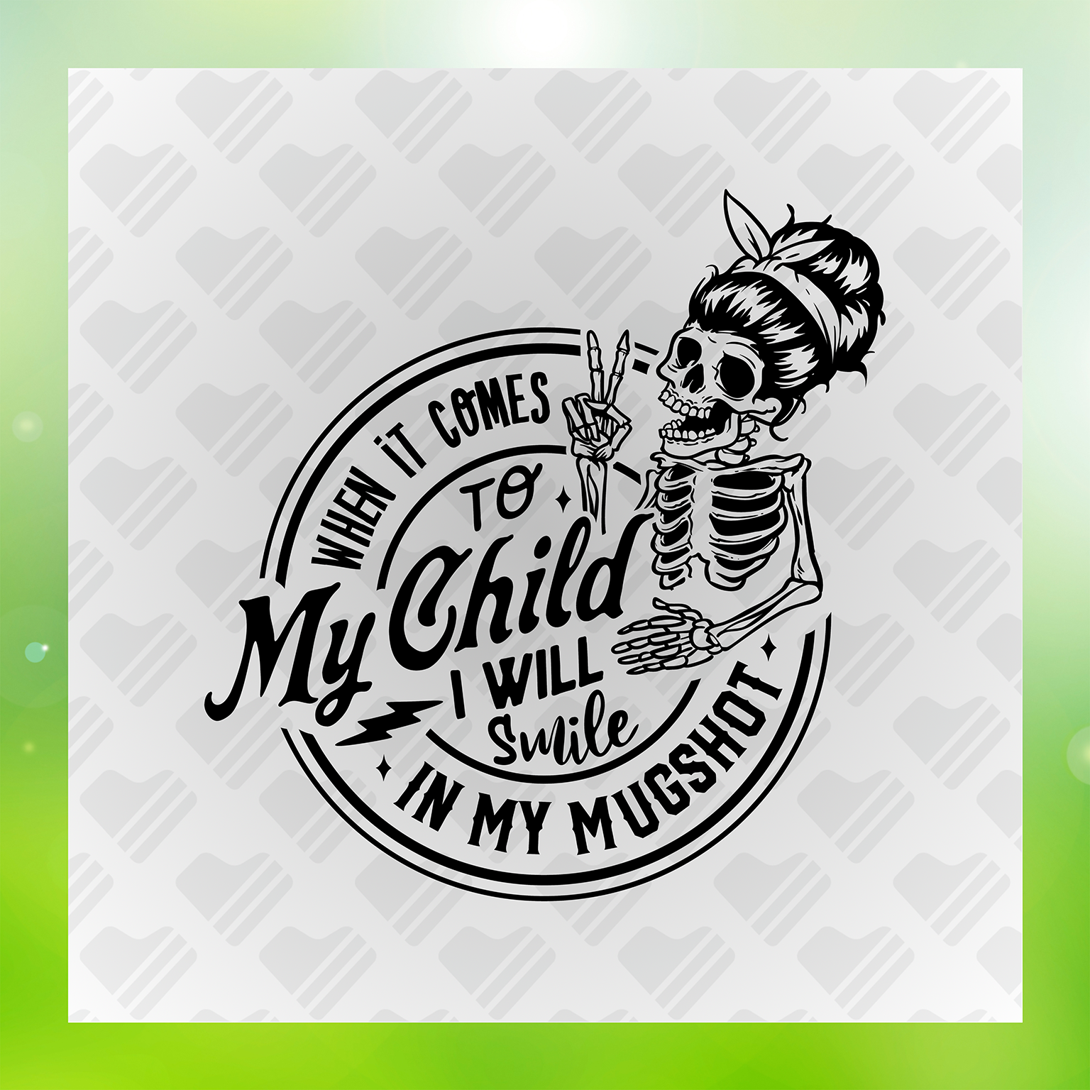 I Will Smile In My Mugshot Vr.6 Transfer