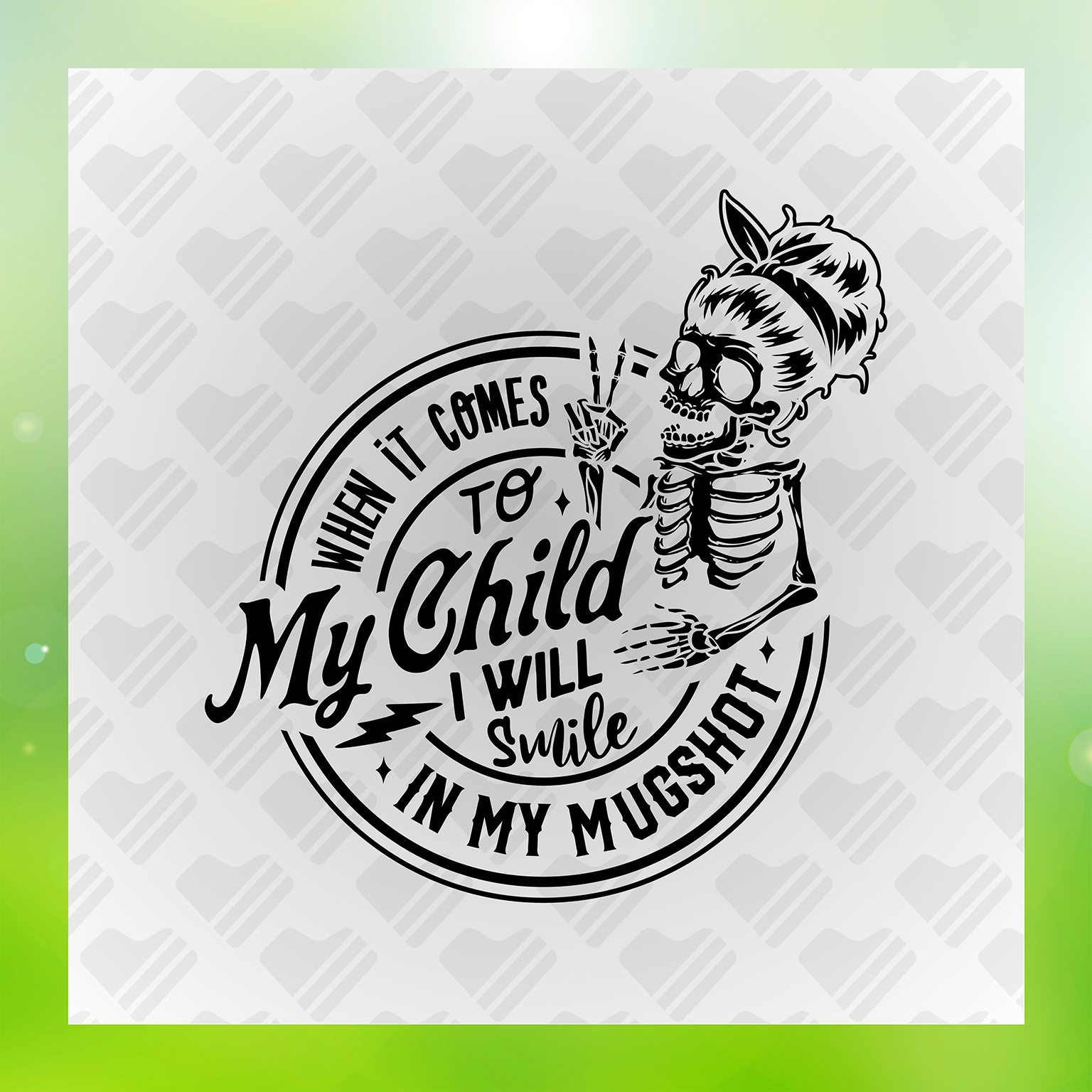 I Will Smile In My Mugshot Vr.6 Transfer