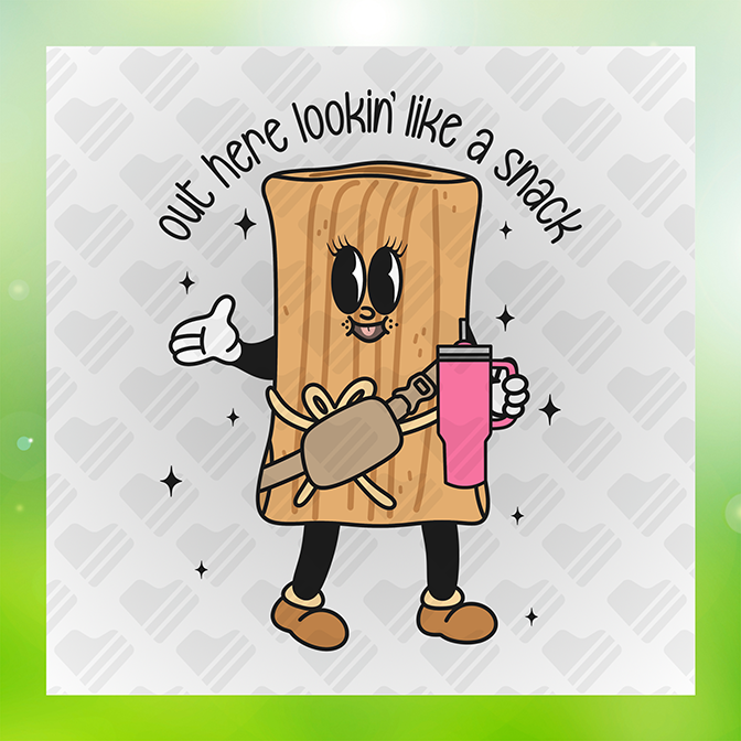 Lookin Like A Snack v3 Sticker