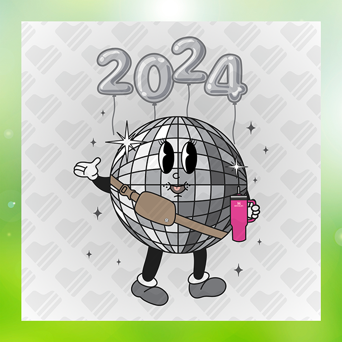 Happy 2024 With Stanley Sticker