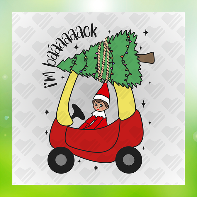 I'm Baaaaaack V2 Sticker