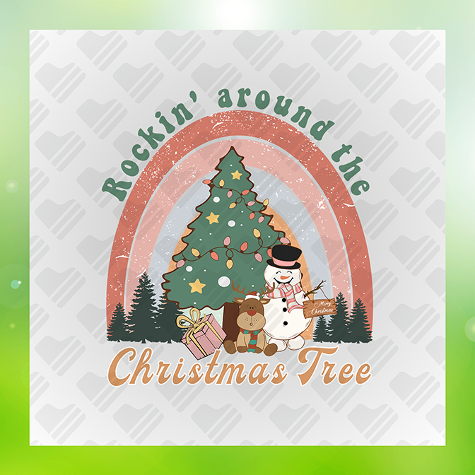 Frosty Rockin' Around Sticker