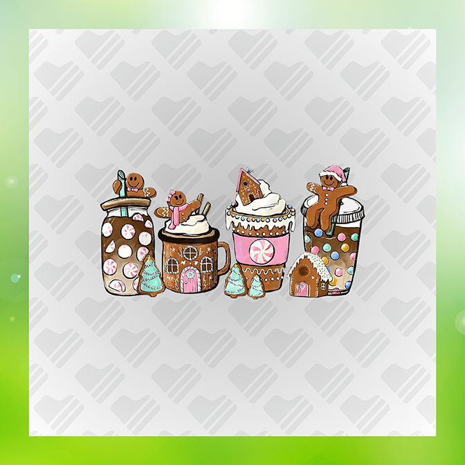 Gingerbread House Sticker