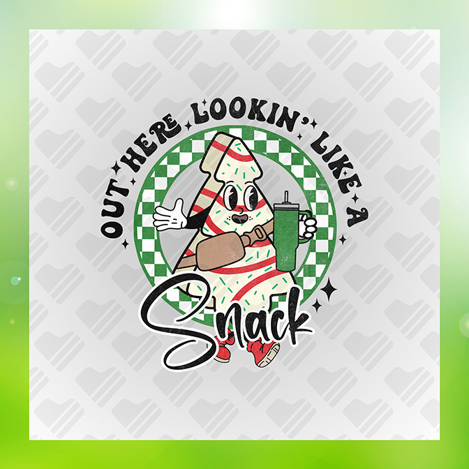 Lookin Like A Snack v4 Sticker