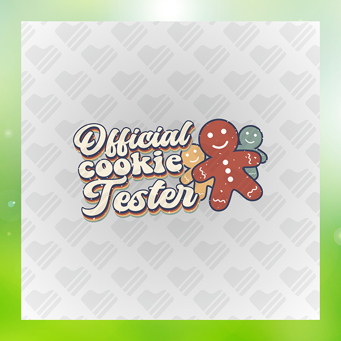Official Cookie Tester Sticker