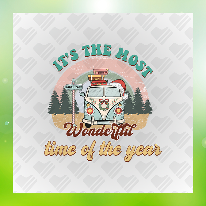 The Most Wonderful Time Sticker