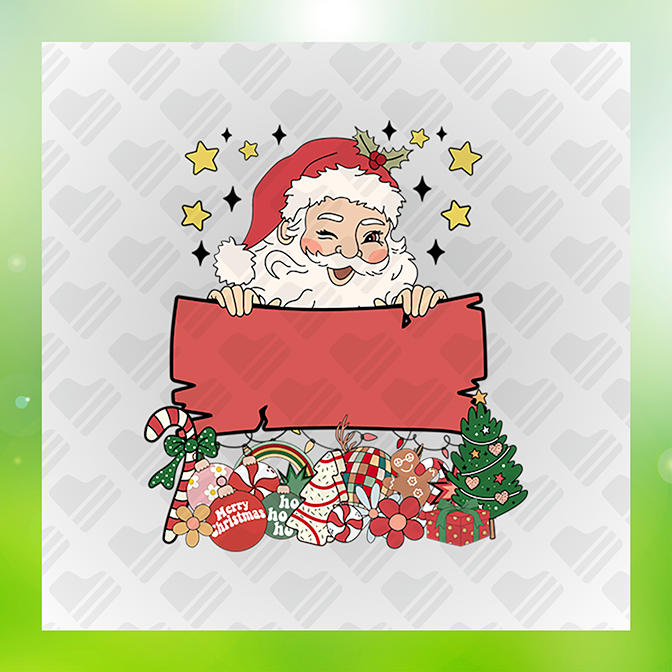 Santa Claus Gifts Sticker