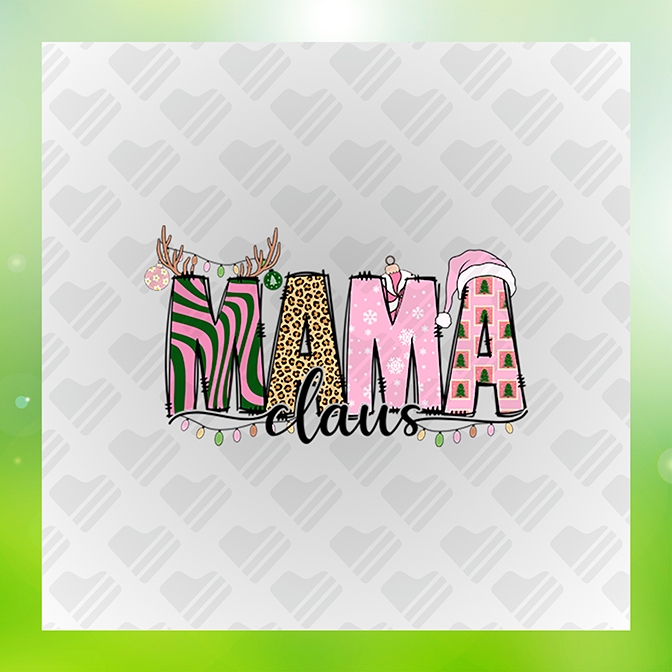 MaMa Claus v2 Sticker