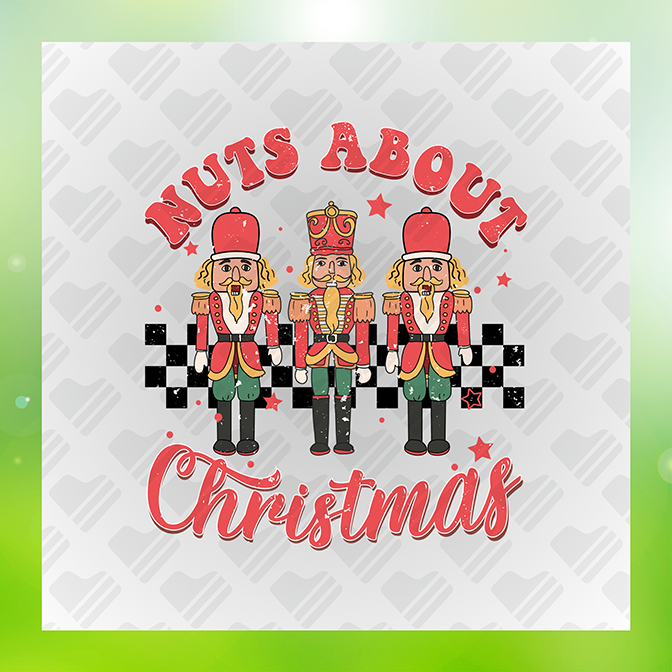 Nuts About Christmas 2 Sticker