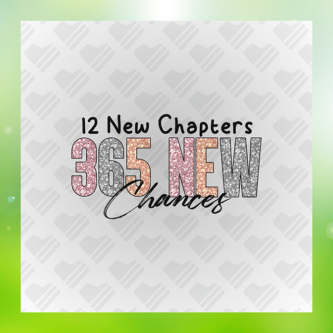 Glitter Look, No Mess 12 New Chapters Sticker
