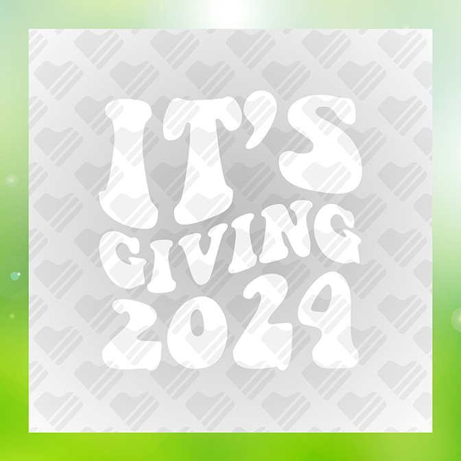 It's Giving 2024 Ver.3 Sticker