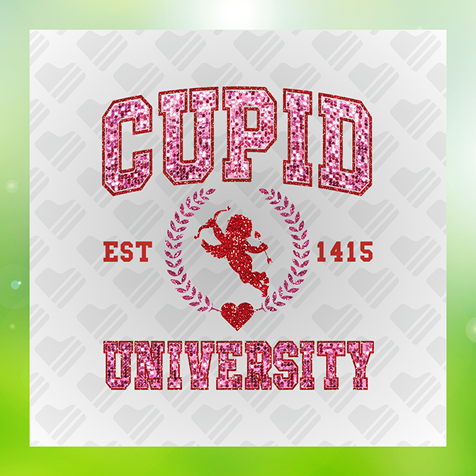 Cupid University Sticker
