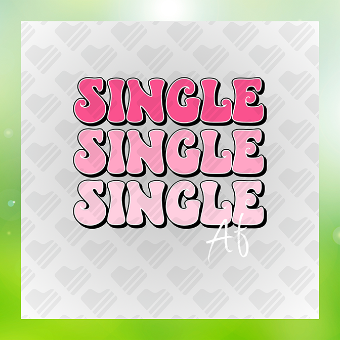Single Single Af Ver.2 Sticker
