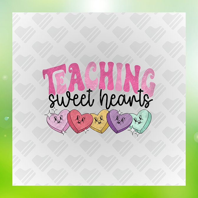 Teaching Sweet Hearts Sticker