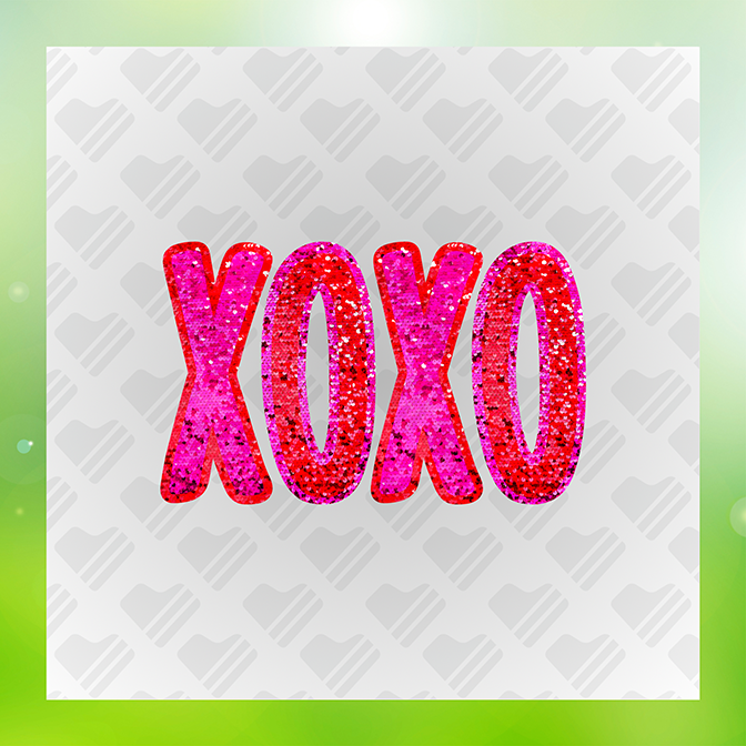 Glitter Look, No Mess Xoxo Ver.4 Sticker