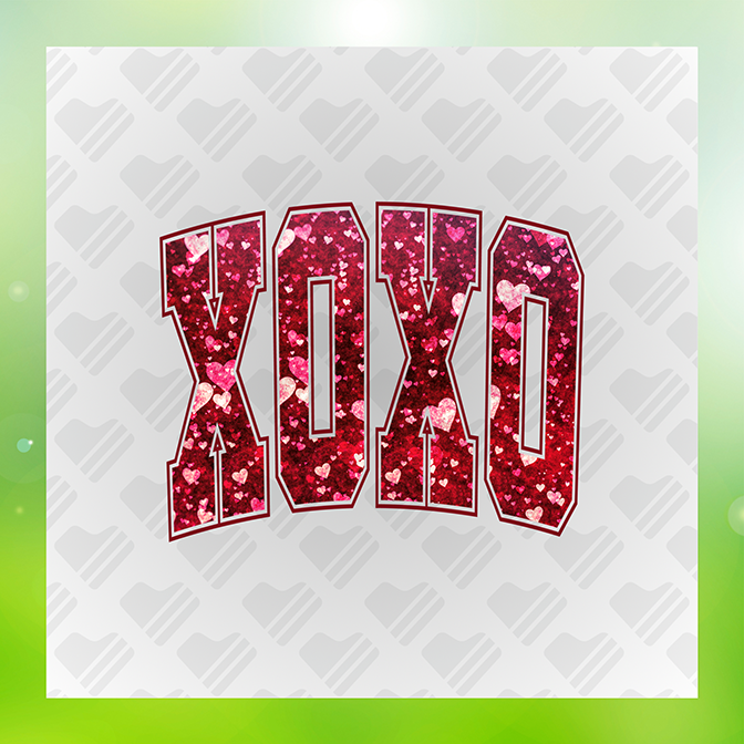 Glitter Look, No Mess Xoxo Ver.9 Sticker