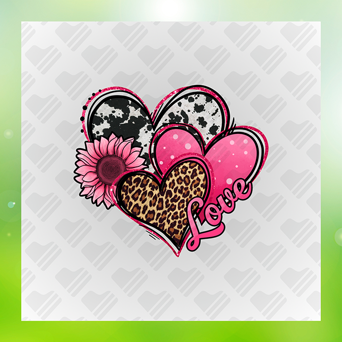 Love Heart Sticker