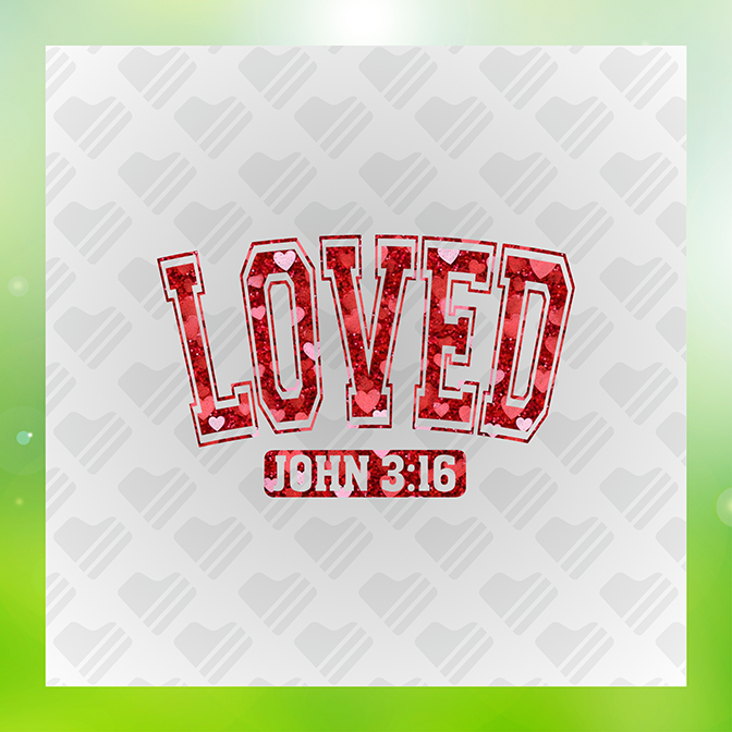 Glitter Look, No Mess Loved Ver.2 Sticker