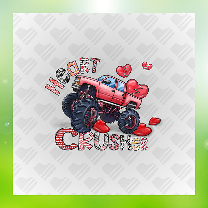 Heart Crusher Sticker