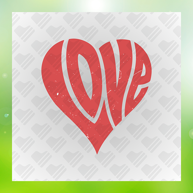Love v8 Sticker