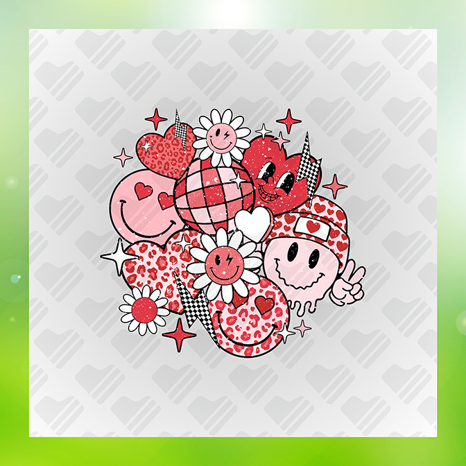 Valentines Party Sticker