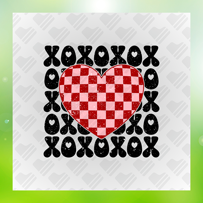 Xoxo Heart Ver.3 Sticker