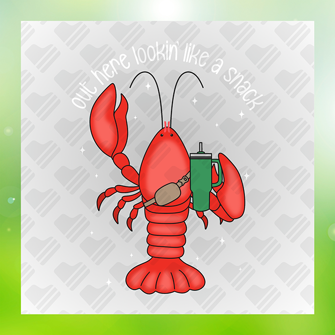 Out Here Lookin Like Snack Ver.5 Sticker