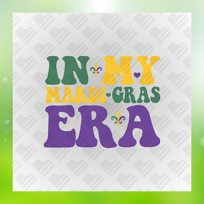 In My Mardi Gras Era Sticker