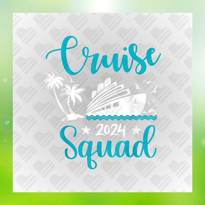 Cruise Squad 2024 Ver.4 Sticker