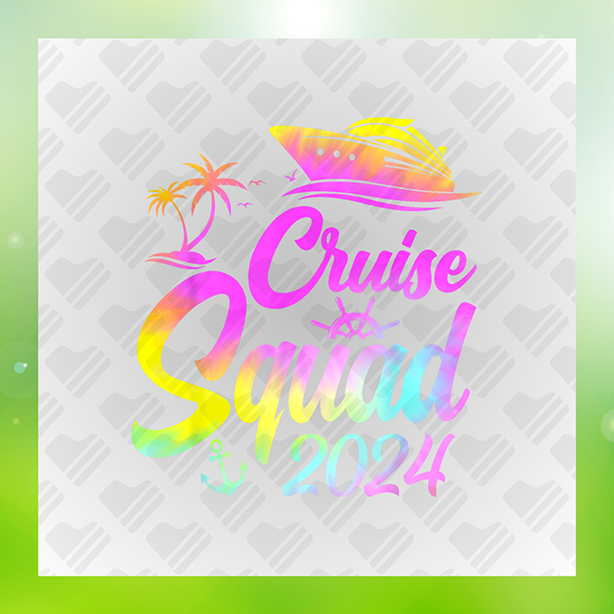 Cruise Squad 2024 Ver.6 Sticker