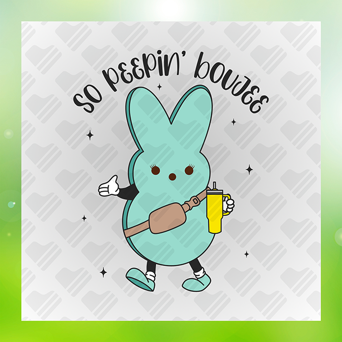 So Peepin Boujee Sticker