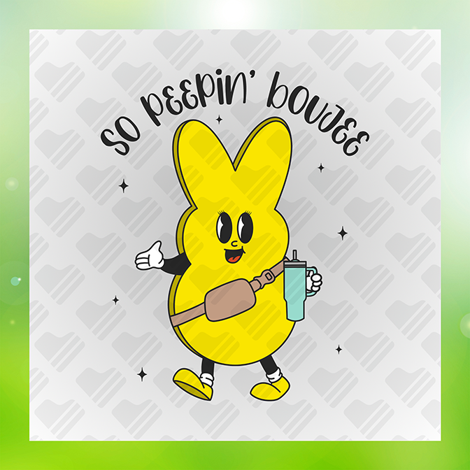 So Peepin Boujee Ver.4 Sticker