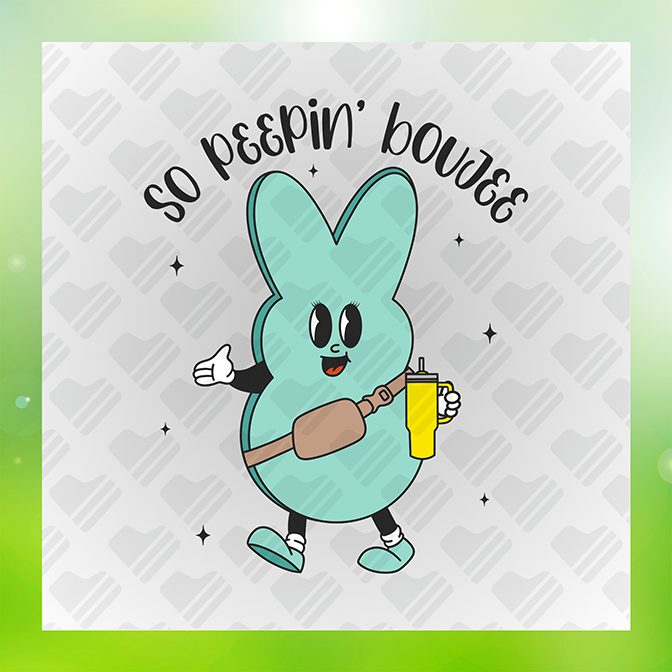 So Peepin Boujee Ver.5 Sticker