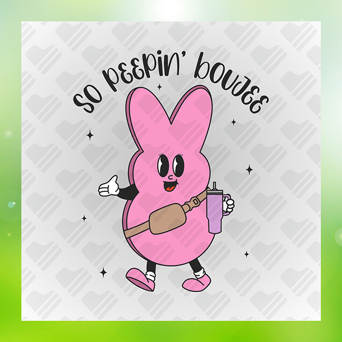 So Peepin Boujee Ver.6 Sticker