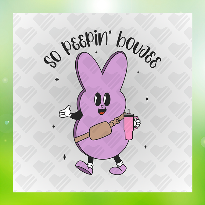 So Peepin Boujee Ver.7 Sticker