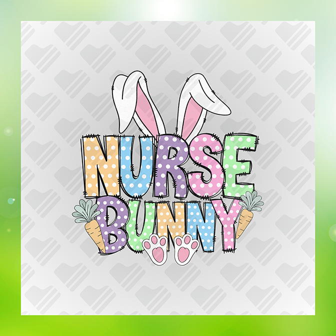 Nurse Bunny Sticker