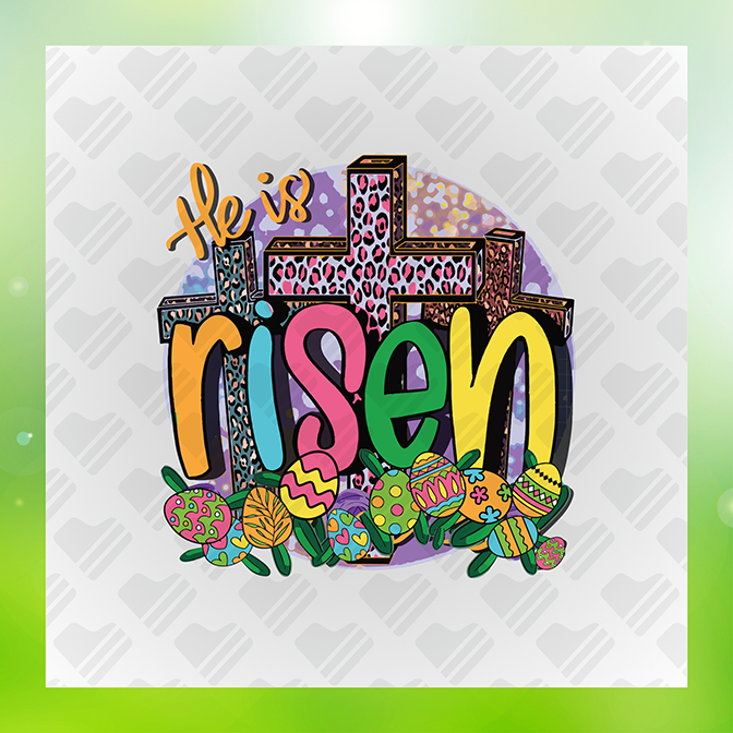 He Is Risen Sticker