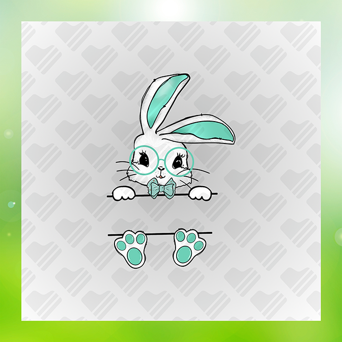 Easter Rabbit Sticker