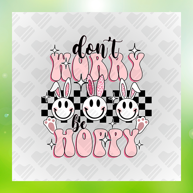 Don't Worry Be Hoppy Ver.2 Sticker