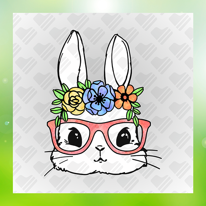 Easter Rabbit Ver.2 Sticker